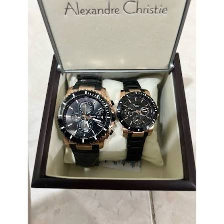 JAM TANGAN ALEXANDRE CHRISTIE AC 6141 COUPLE!! MURAH MERIAH