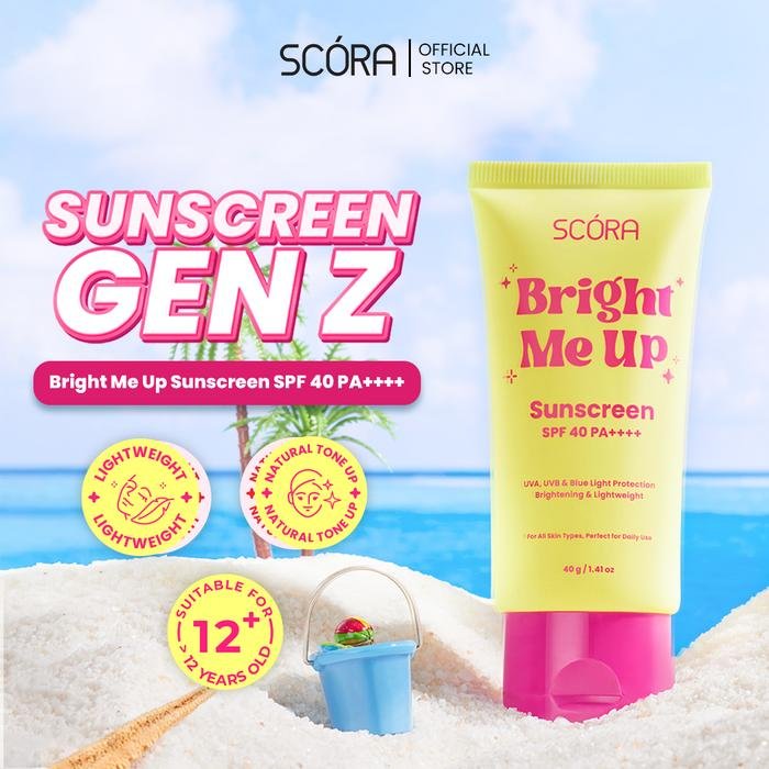 SCORA Bright Me Up Sunscreen 40 gr Sunblock